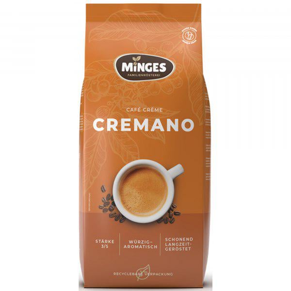 Кава в зернах Minges Caffe Creme Cremano 1 кг (13353554) Кава в зернах Minges Caffe Creme Cremano 1 кг (13353554)