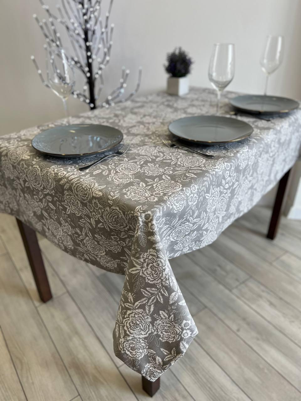 Скатертина водовідштовхувальна тефлонова прямокутна 220x170 см (30090-p3)