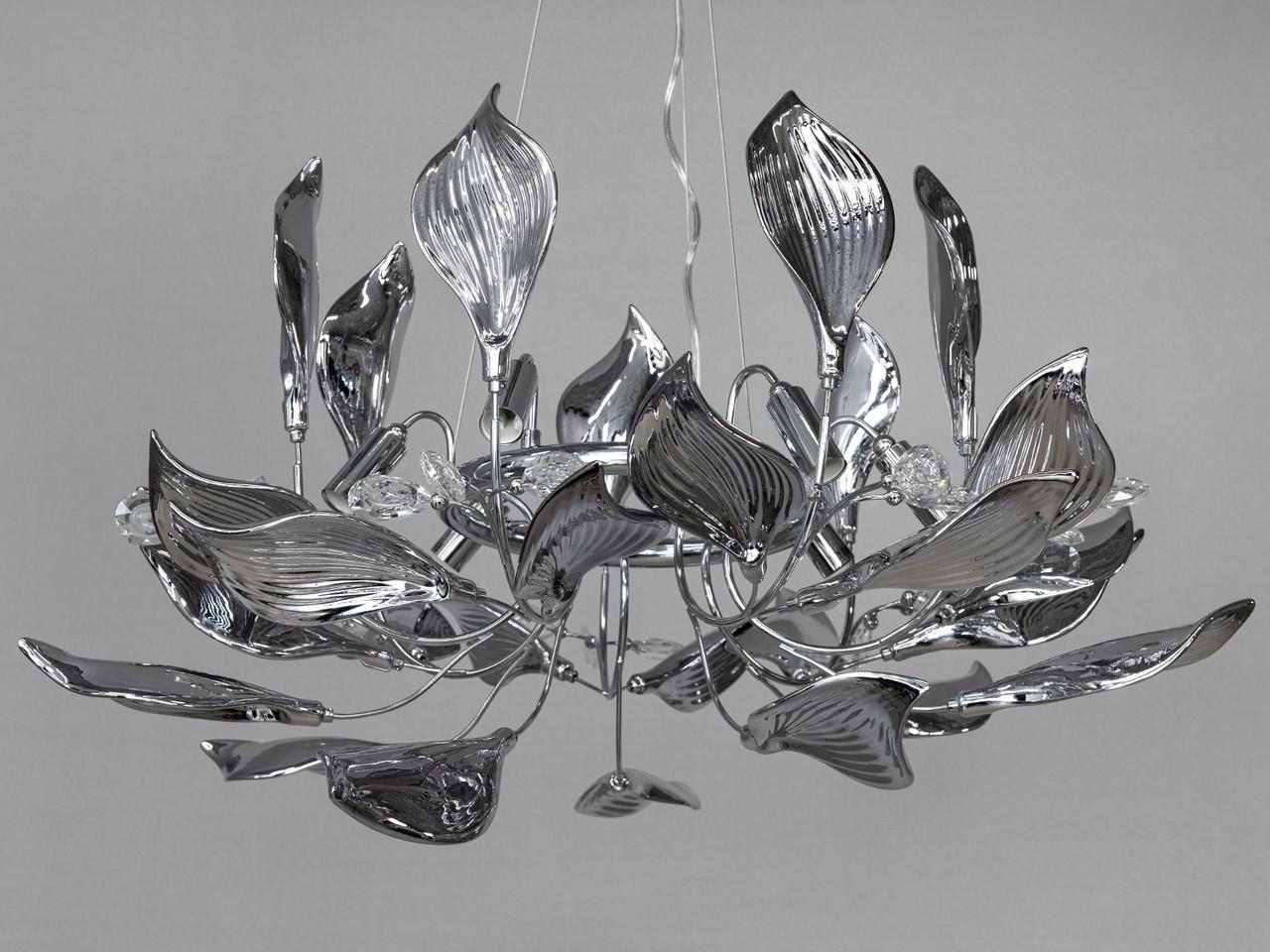 Люстра EcoLed Loft на 6 ламп 7229-6PR HR Серебрянный