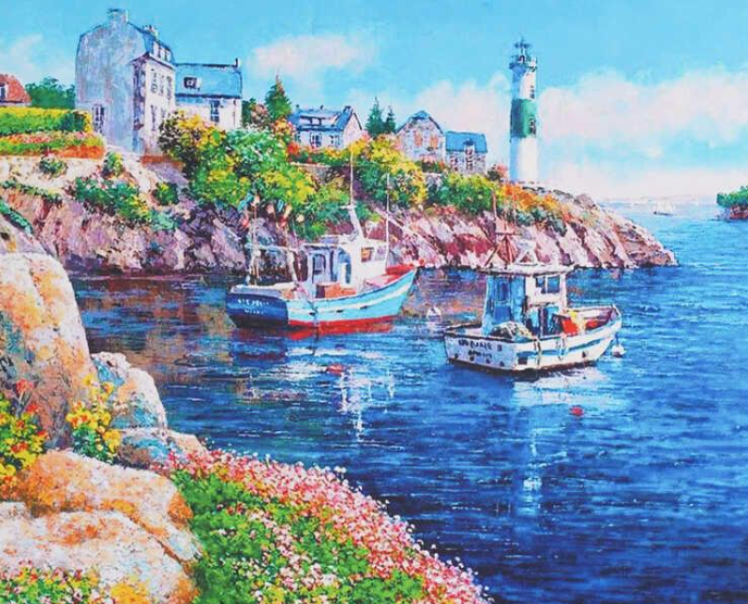 Картина за номерами TK Group 30938 30 Сонячна бухта 40х30 см (121628)