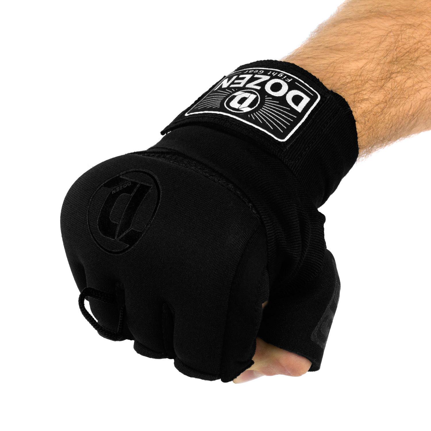 Бинты-перчатки Dozen Pro Gel Air Inner Speed Wraps S/M Черный - фото 5