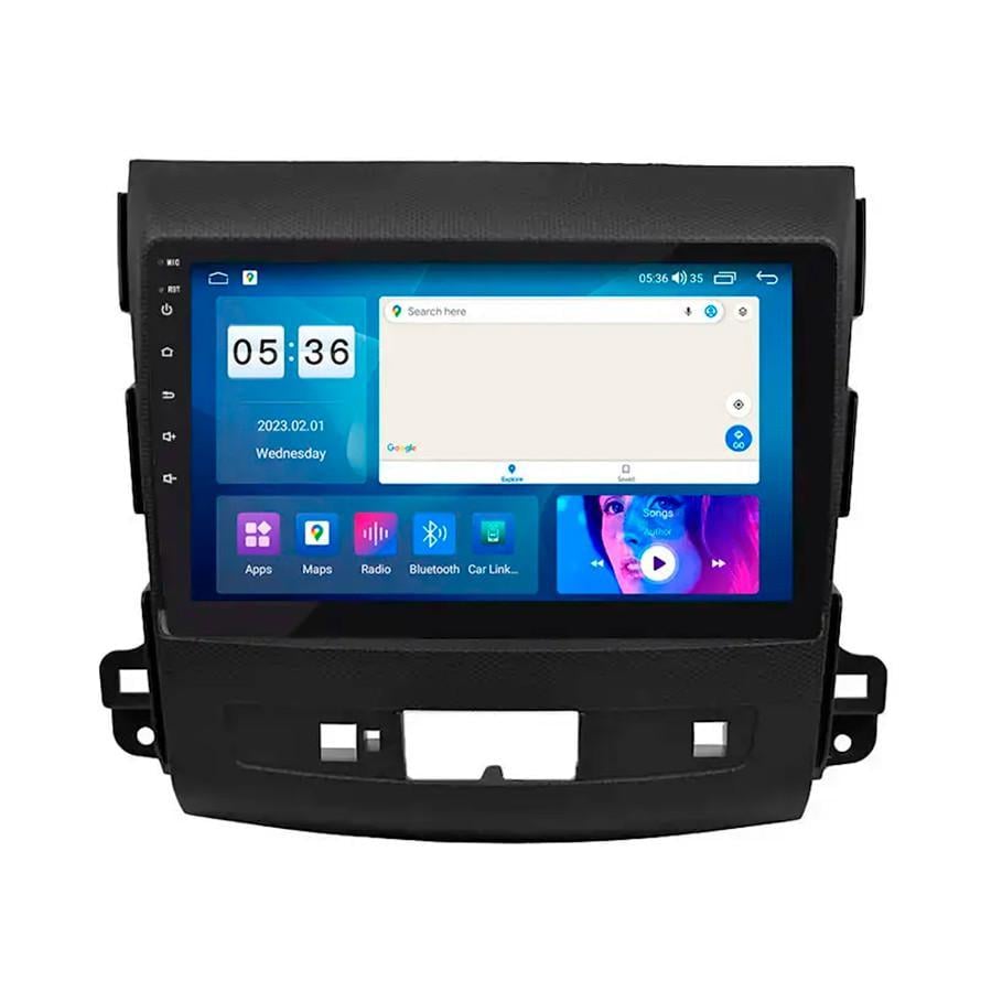 Автомагнитола штатная Lesko для Mitsubishi Outlander II рестайлинг 2009-2013 9" 4/64Gb CarPlay 4G Wi-Fi GPS Автомагнитола штатная Lesko для Mitsubishi Outlander II рестайлинг 2009-2013 9" 4/64Gb CarPlay 4G Wi-Fi GPS