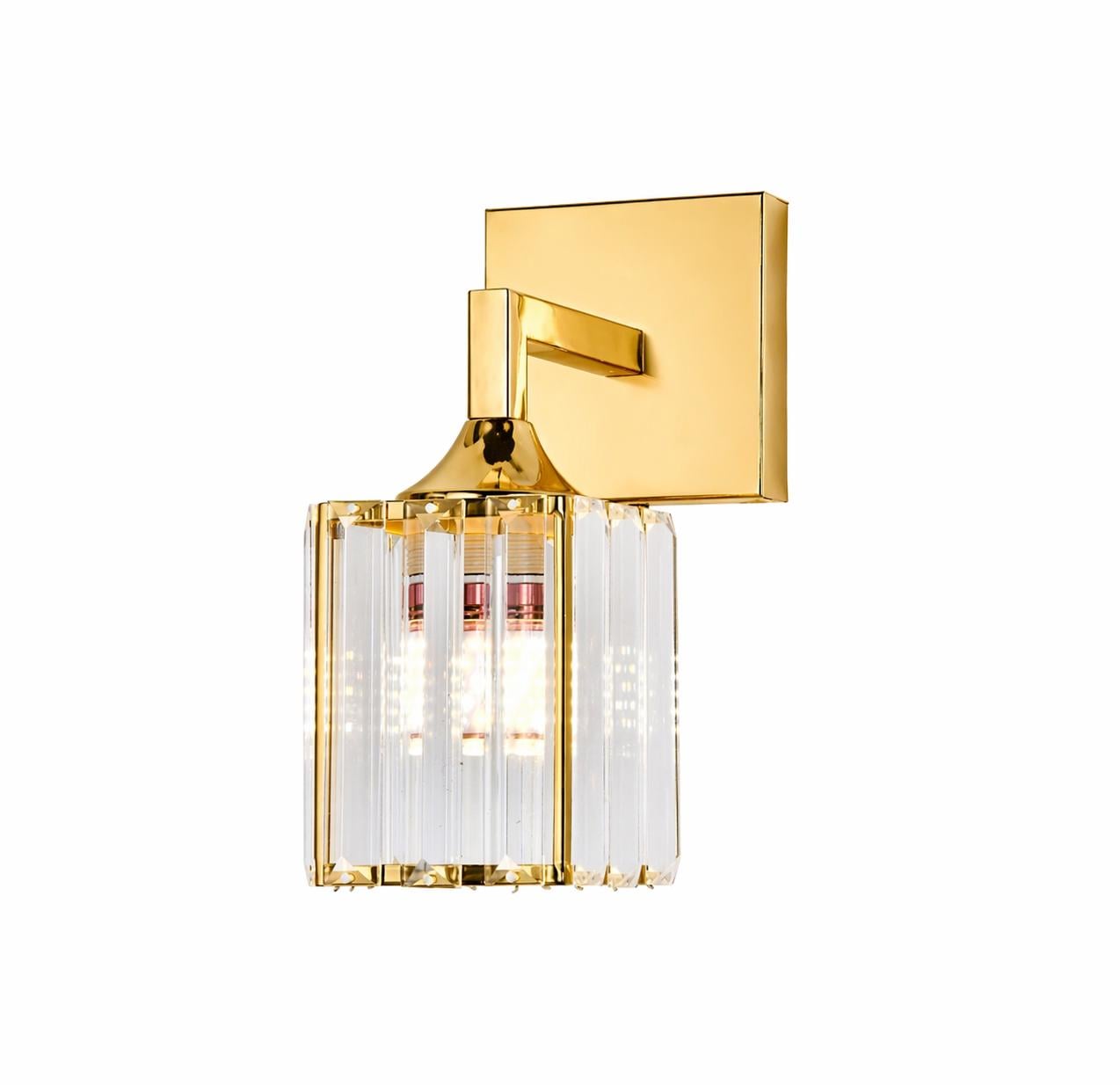 Бра настенный ROSYNKA S для лампы Е14 97x185x227 мм Золотой (10701)