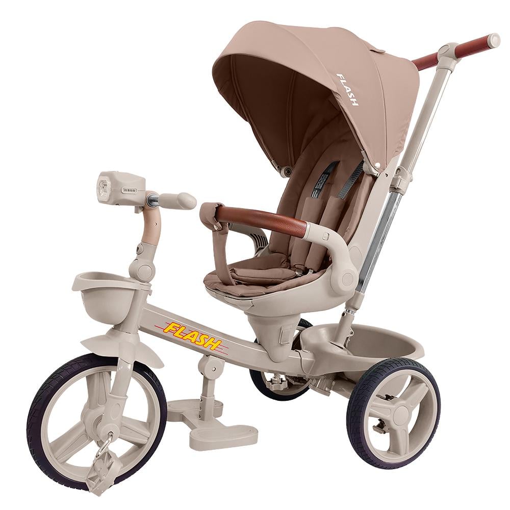 Велосипед дитячий триколісний Tilly Flash T-3812 Pink (1084519041)