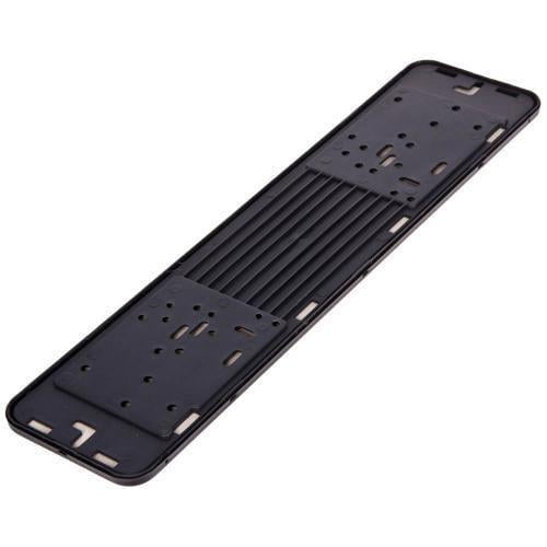 Рамка номера нержавейка РН-70050 Черный - фото 5