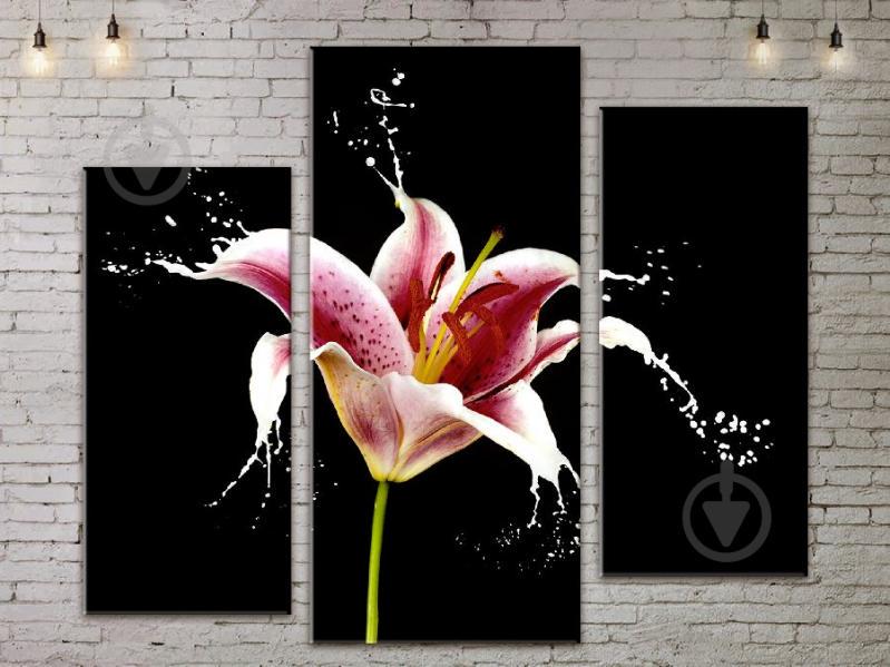 Модульная картина ArtStar цветы ADFL0210 размер 150 х 180 см