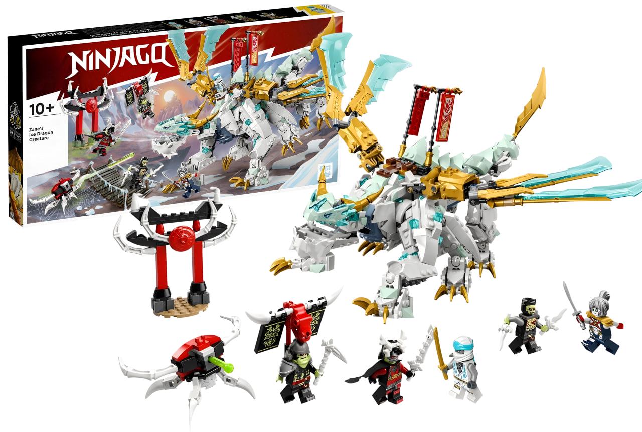 Конструктор Ninjago Крижаний дракон Зейна 1005 деталей (11086) - фото 9