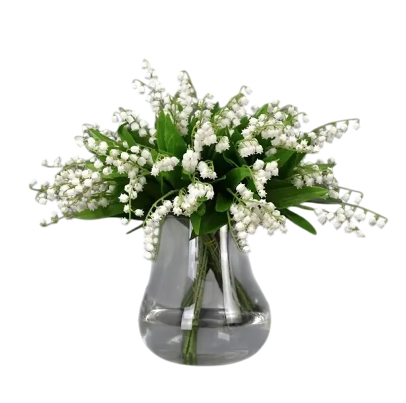 Декоративный ландыш G00101 9 стеблей