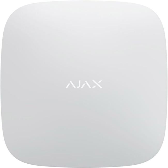 Охранная централь системы Ajax Hub 2 4G GSM с Ethernet White