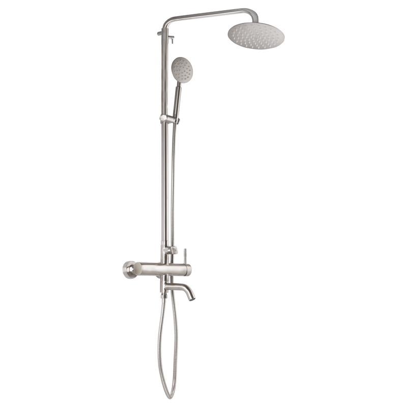 Колонна душевая со смесителем Haiba JEX-009-J нержавеющая сталь (HB2792) Колонна душевая со смесителем Haiba JEX-009-J нержавеющая сталь (HB2792)