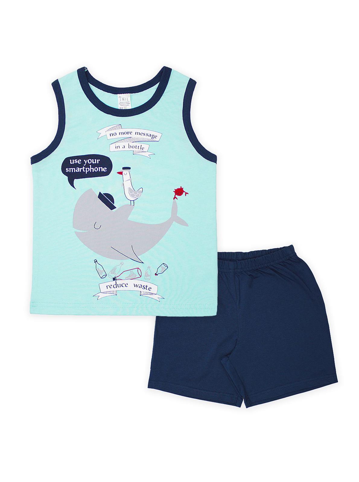 Пижама Smil 116 см Светло-бирюзовый 104400