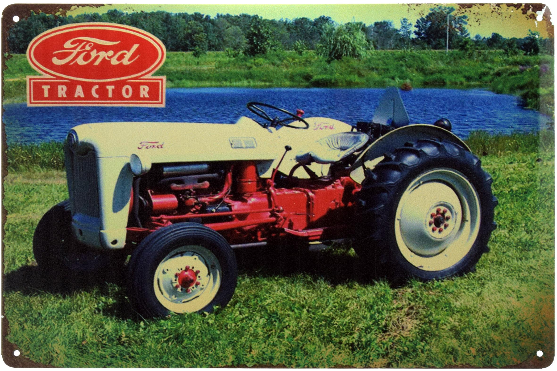 Табличка металева Ford 8N Tractor 20x30 см