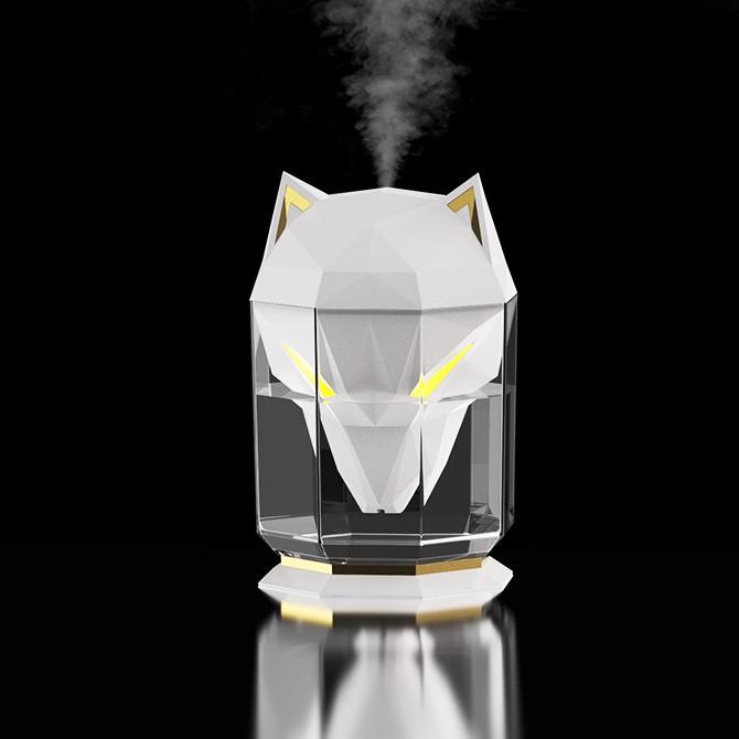 Зволожувач повітря RIAS LH-J009 Голова вовка з RGB підсвічуванням 650 мл White (3_06903) - фото 2 Зволожувач повітря RIAS LH-J009 Голова вовка з RGB підсвічуванням 650 мл White (3_06903) - фото 2