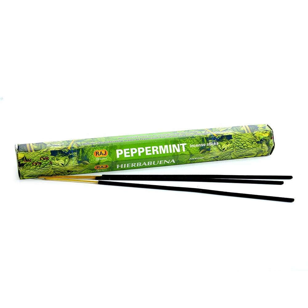 Аромапаллицы угольные RAJ Peppermint Перечная мята 20 шт. Аромапаллицы угольные RAJ Peppermint Перечная мята 20 шт.