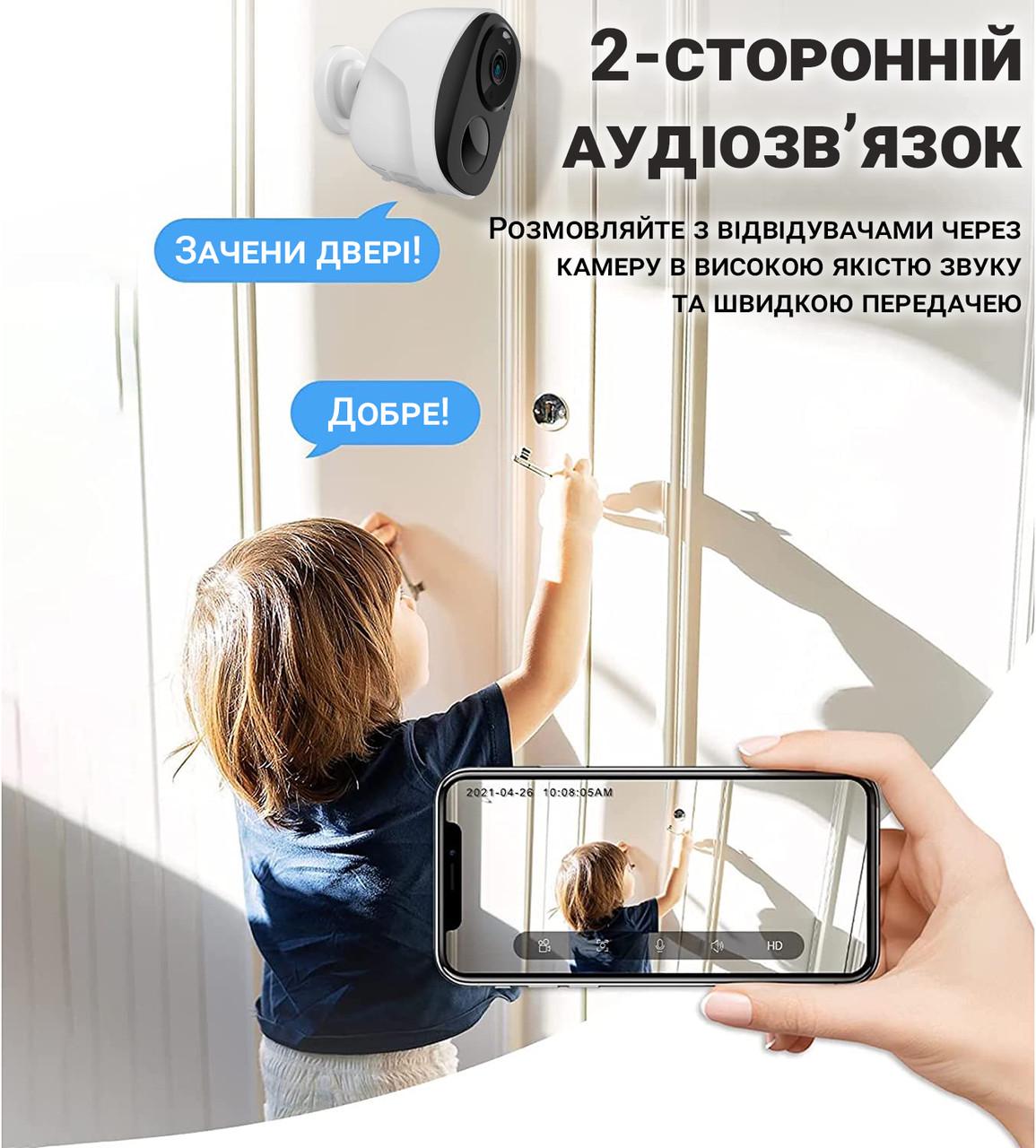 Камера видеонаблюдения WiFi Camsoy F3 уличная с датчиком движения и ночным видением 1080P White - фото 9 Камера видеонаблюдения WiFi Camsoy F3 уличная с датчиком движения и ночным видением 1080P White - фото 9