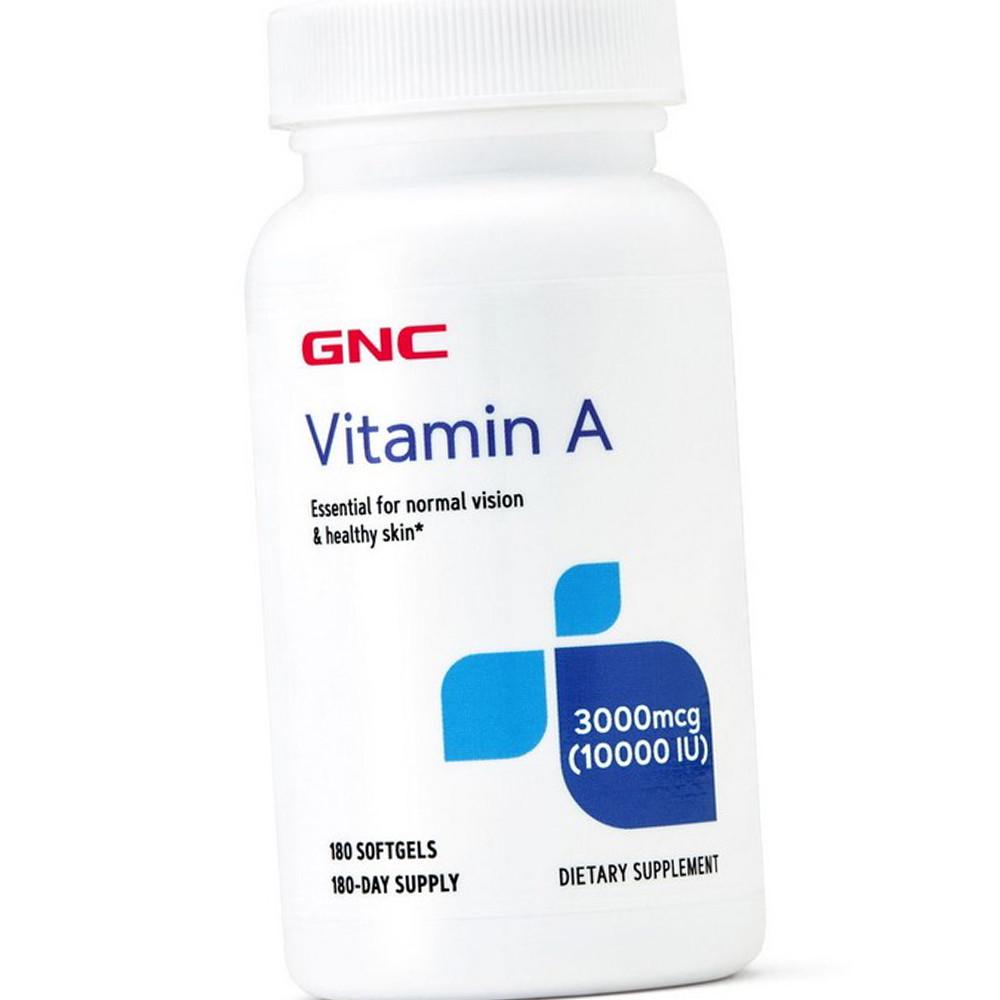 ᐉ Витамин A для спорта GNC Vitamin A 10000 IU 180 Caps