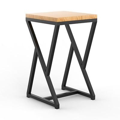 Стул барный YANLOFT Часы1 Черный/Сосна Стул барный YANLOFT Часы1 Черный/Сосна