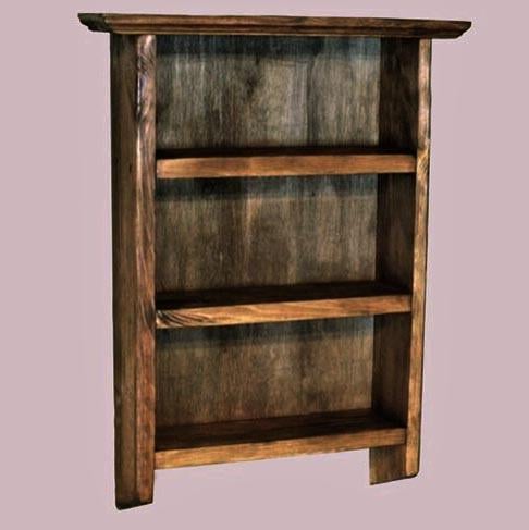 Полка настенная из дерева Демуари Сепия (ПНС/003008)