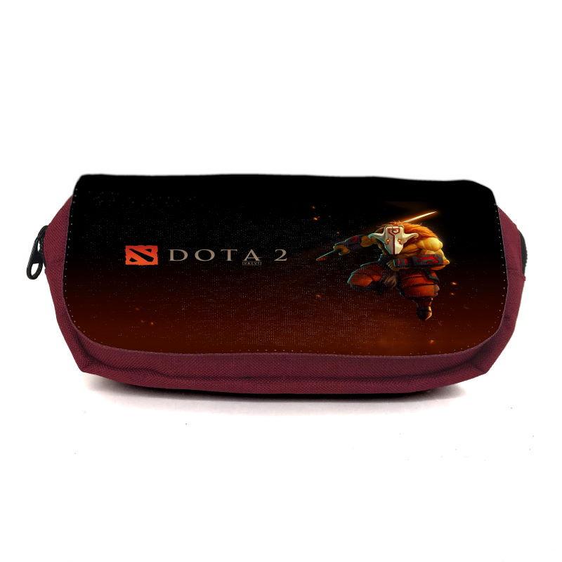 Пенал школьный DOTA-0017 Бордовый (1570289213)