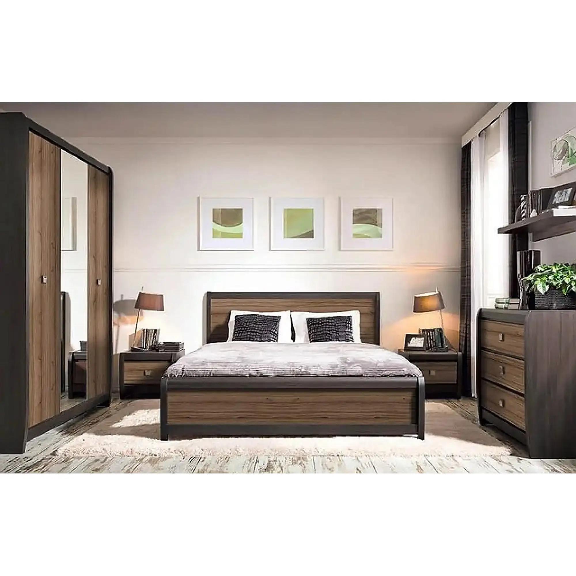 Тумба прикроватная ВМК Лорен KOM1S Венге магия/Монтеверде (VM-10416) - фото 2