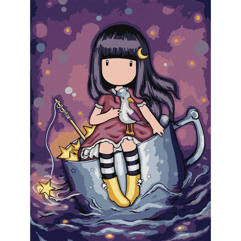 Картина по номерам Ideyka A Night's Quest Santoro Gorjuss Collection 30x40 см (KHO8673)