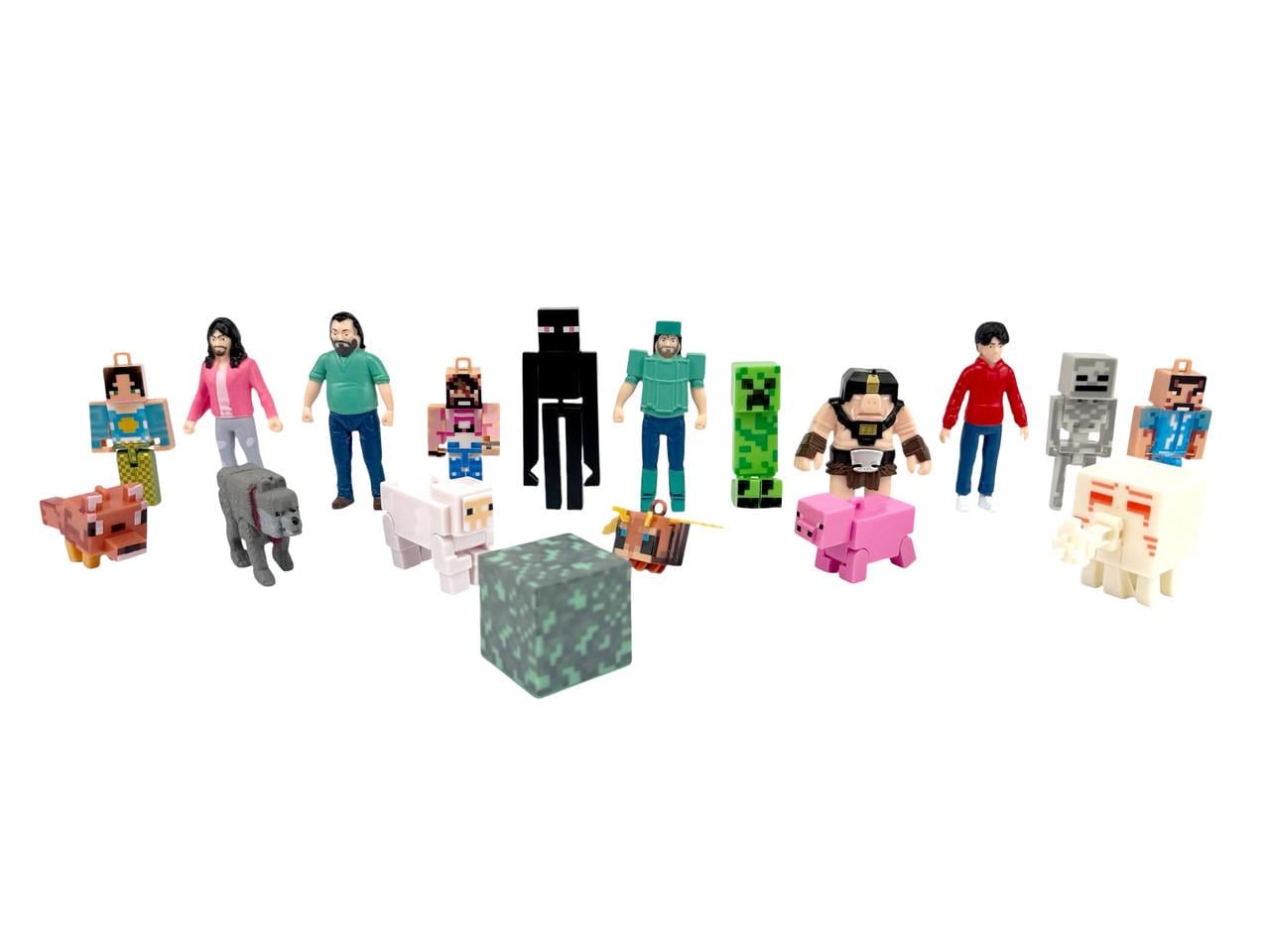 Набор фигурок из фильма Minecraft Movie 18 героев (978060)