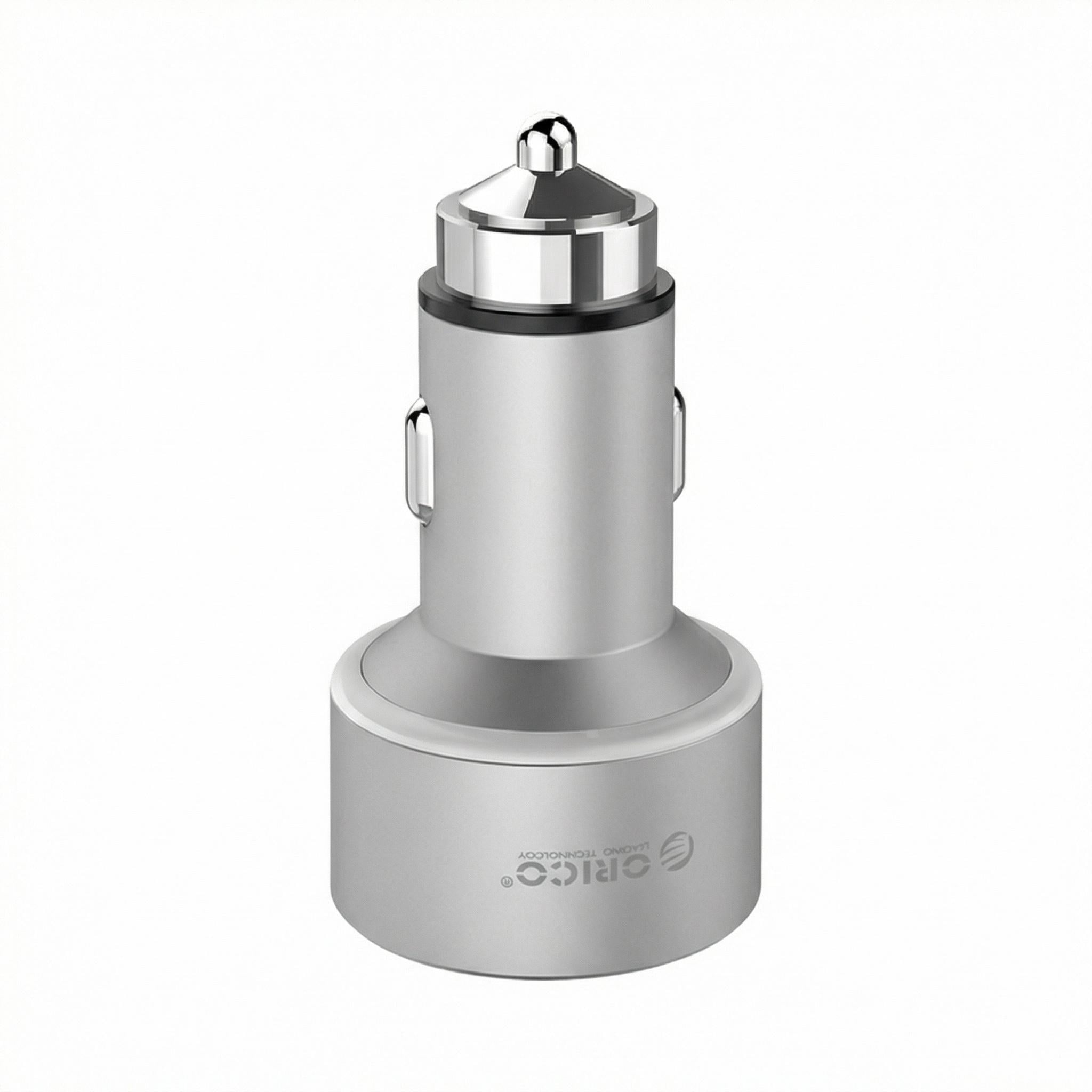 Зарядное устройство автомобильное Orico 2xUSB/30 Вт Серый (ORICO-UPC-Q2-SV-BP)