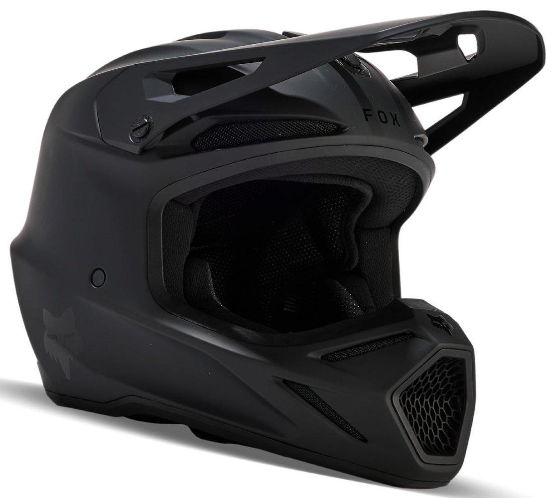 Мотошлем Fox V3 SOLID Helmet L Matte Black (35376)