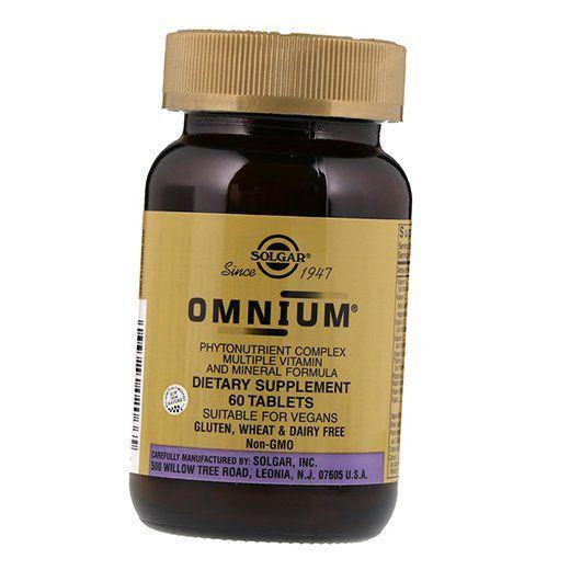 Фитонутриенты Solgar Omnium Phytonutrient Complex 60 табл. (36313184)