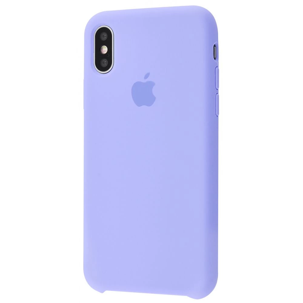 Силиконовый Чехол Накладка Silicone Case для iPhone Xs Max Elegant Purple