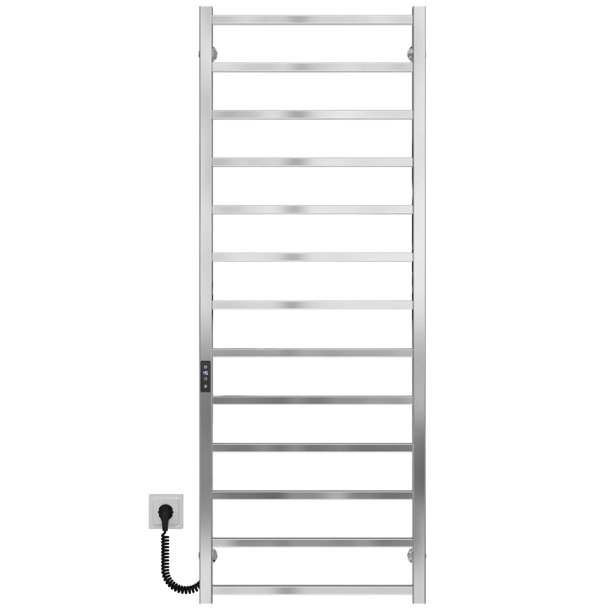 Полотенцесушитель электрический Deffi Forest П13 JD04 левое подключение нержавеющая сталь 500х1400 мм Хром (A.FR.140.50.13.E.C.L.2)