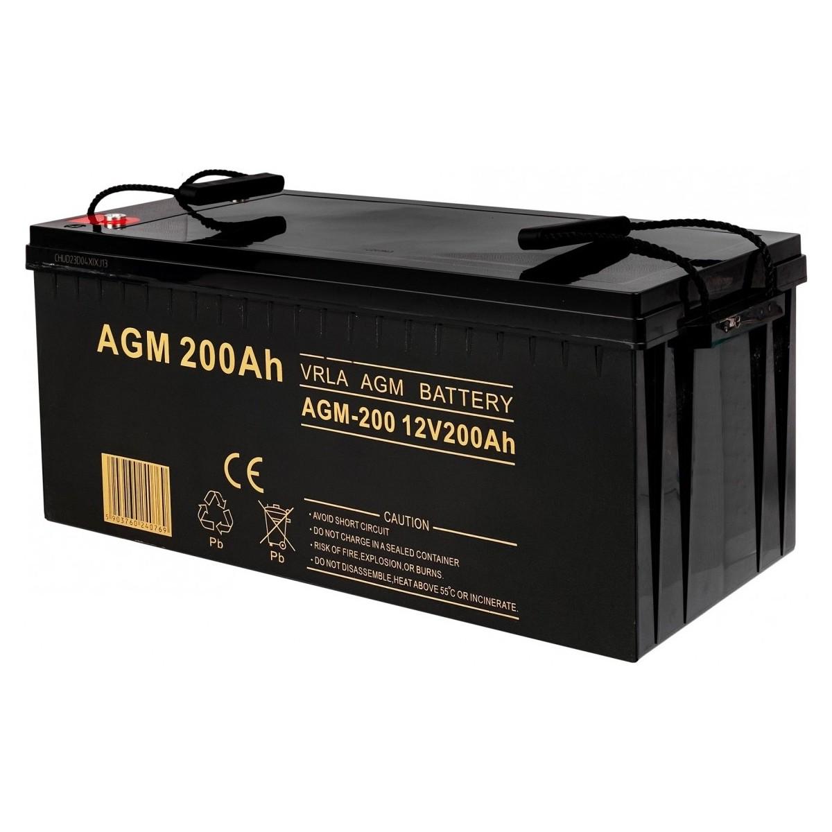 Батарея акумуляторна Volt Polska AGM 12V 200 Ah VRLA (24774)