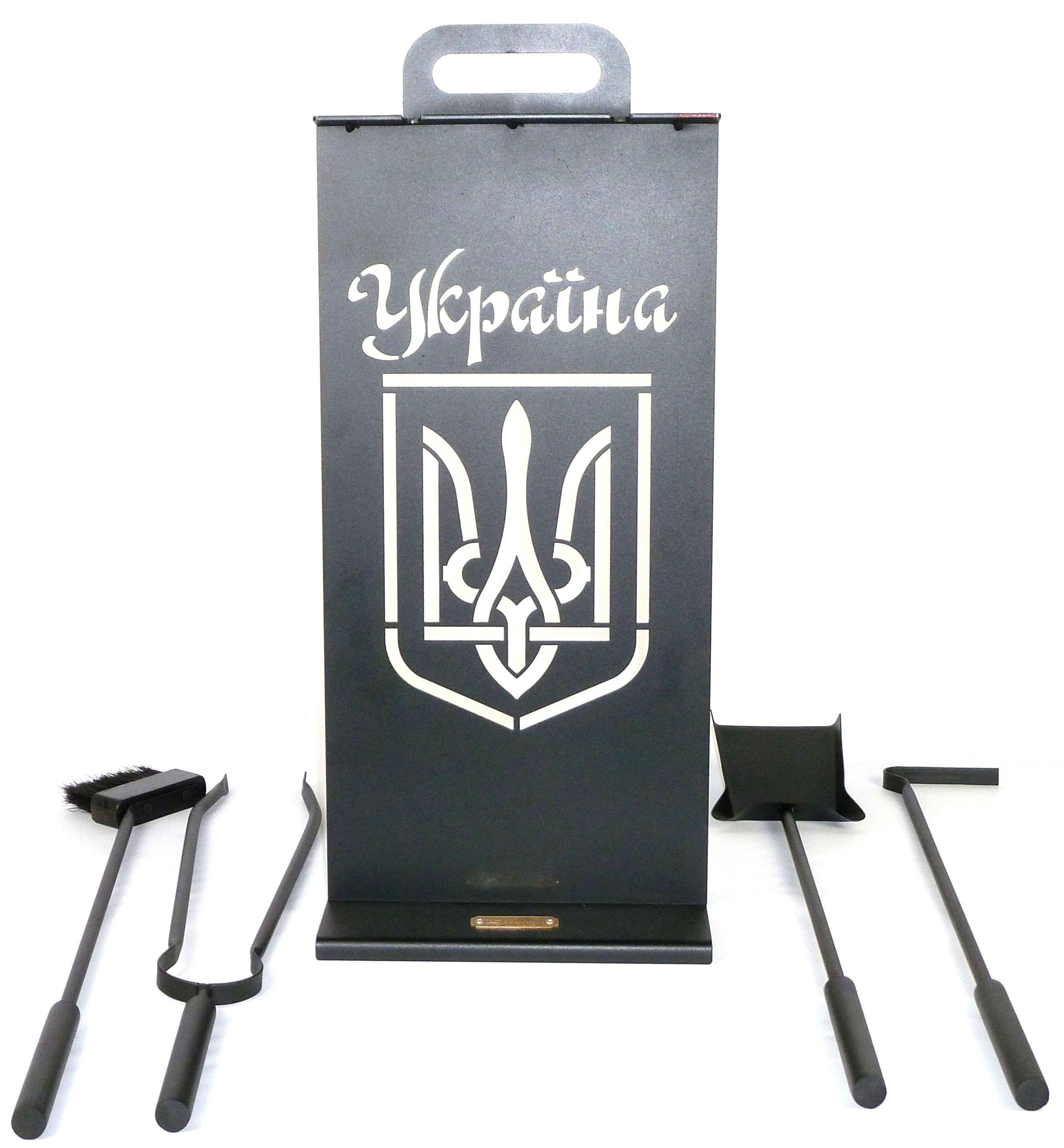 Каминный набор Украина/корзина для дров Факел (1000) - фото 6