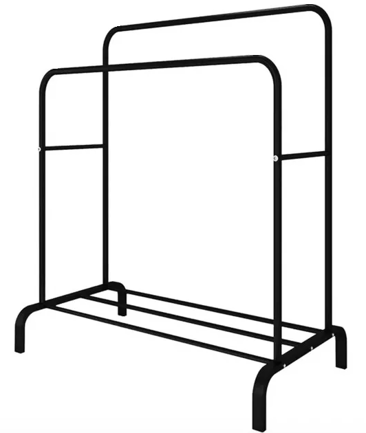 Стойкая двойная Multipurpose Hanger 205 с полкой для обуви 110х56x145 см (27398253)