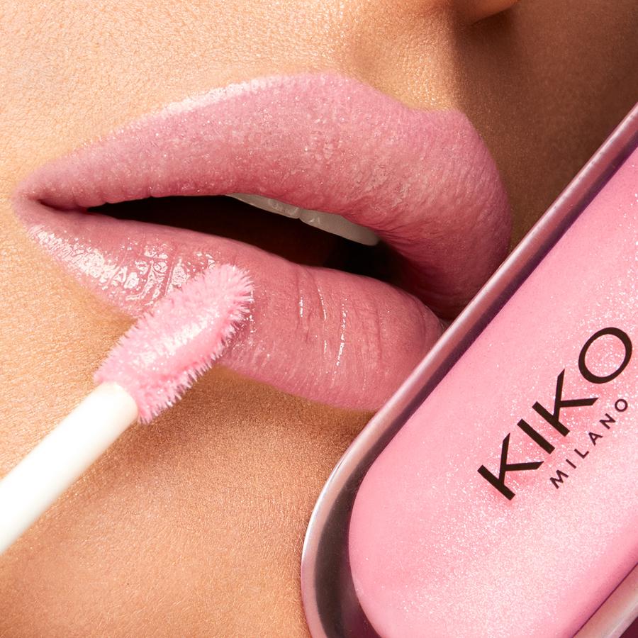 Блеск 3D Kiko Milano Hydra Lipgloss   06 Rosa Confetto - фото 3