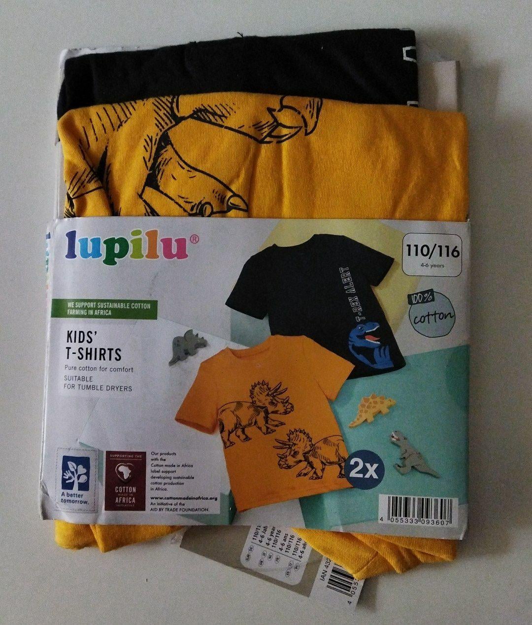 Футболки для хлопчика Lupilu 2 шт. 110-116 см