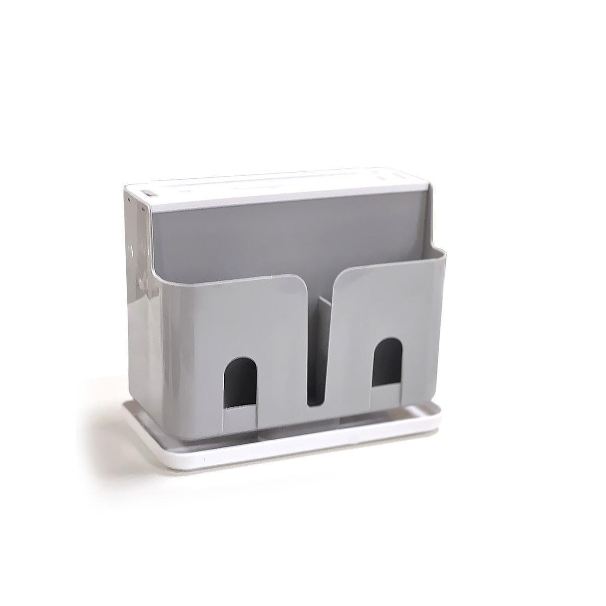 Подставка для кухонных принадлежностей МВМ My Home Бело-серый (KP-55 GRAY/WHITE)