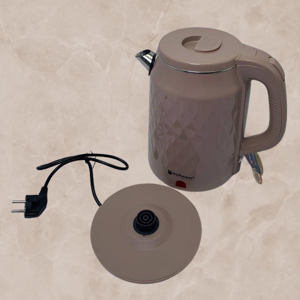 Електрочайник Hoffmans Electronics HM-2542 2000W 2,5 л Бежевий (120.1873) - фото 3