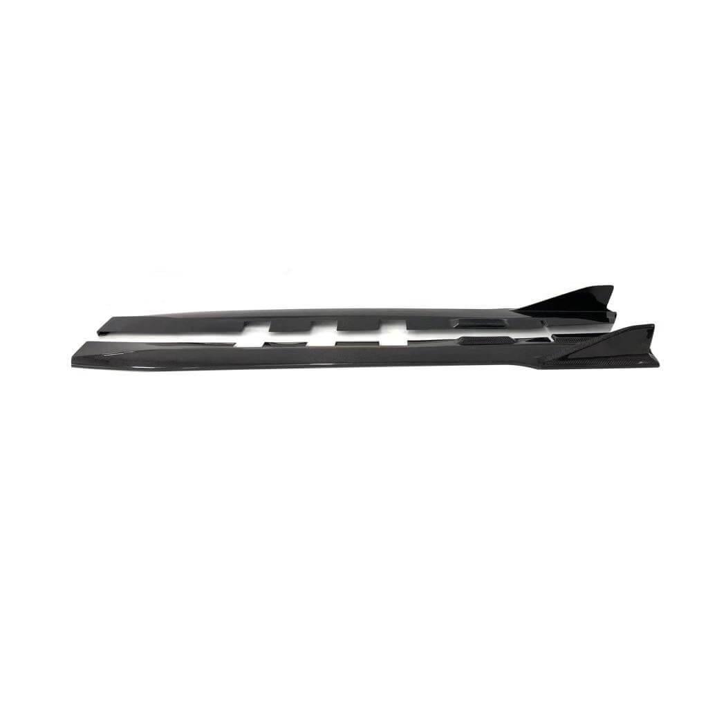 Боковые пороги DDCarbon V3 для Subaru BRZ 2021-гг. натуральный карбон (153707)