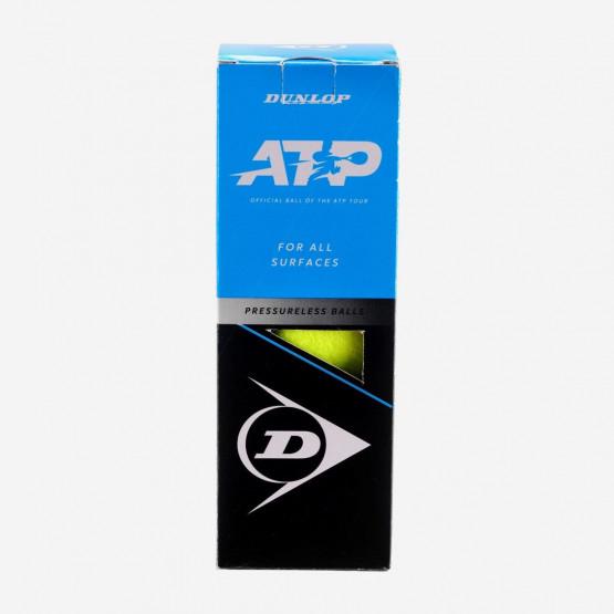 М'ячі для тенісу Dunlop ATP PRESSURELESS 3B 045566178039