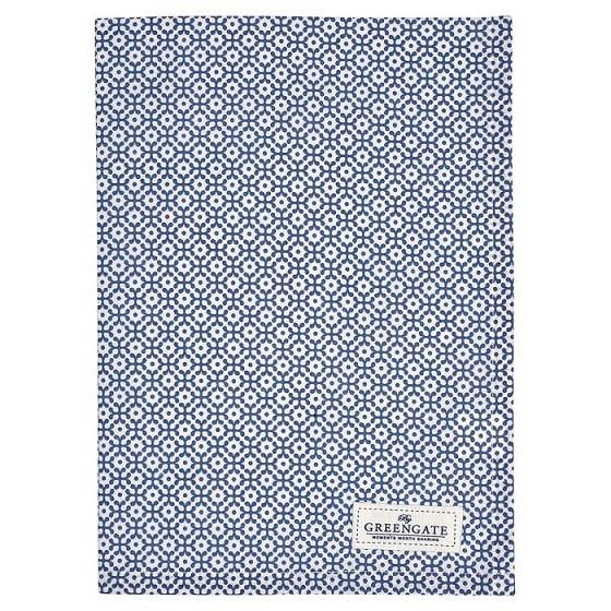 Кухонний рушник GreenGate Jasmina 50x70 см Blue (5707463270883)