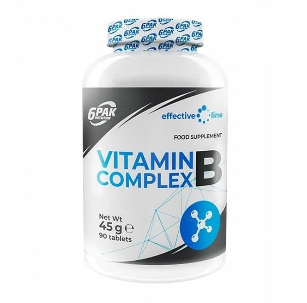 Витамин B для спорта 6PAK Nutrition Vitamin B Complex 90 Tabs Витамин B для спорта 6PAK Nutrition Vitamin B Complex 90 Tabs