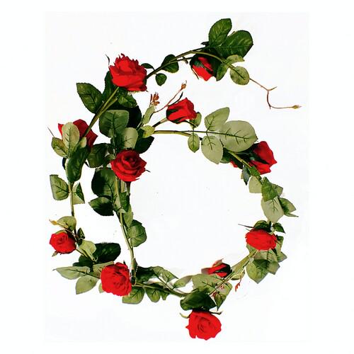 Гирлянда из роз Seta Decor 13-352RD