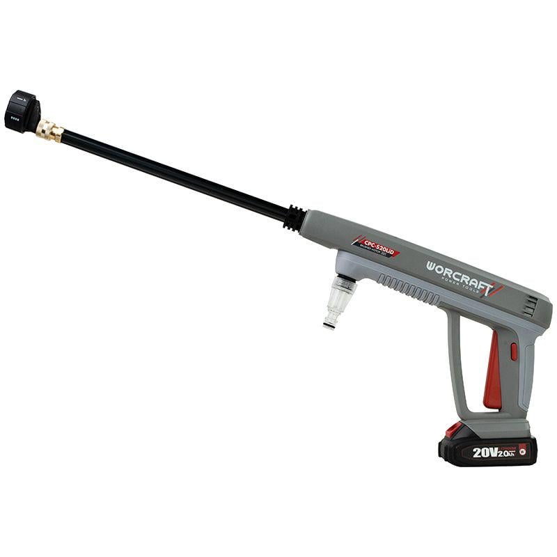 Мийка високого тиску акумуляторна WORCRAFT CPC-S20LiD з АКБ 4А і ЗП - фото 3
