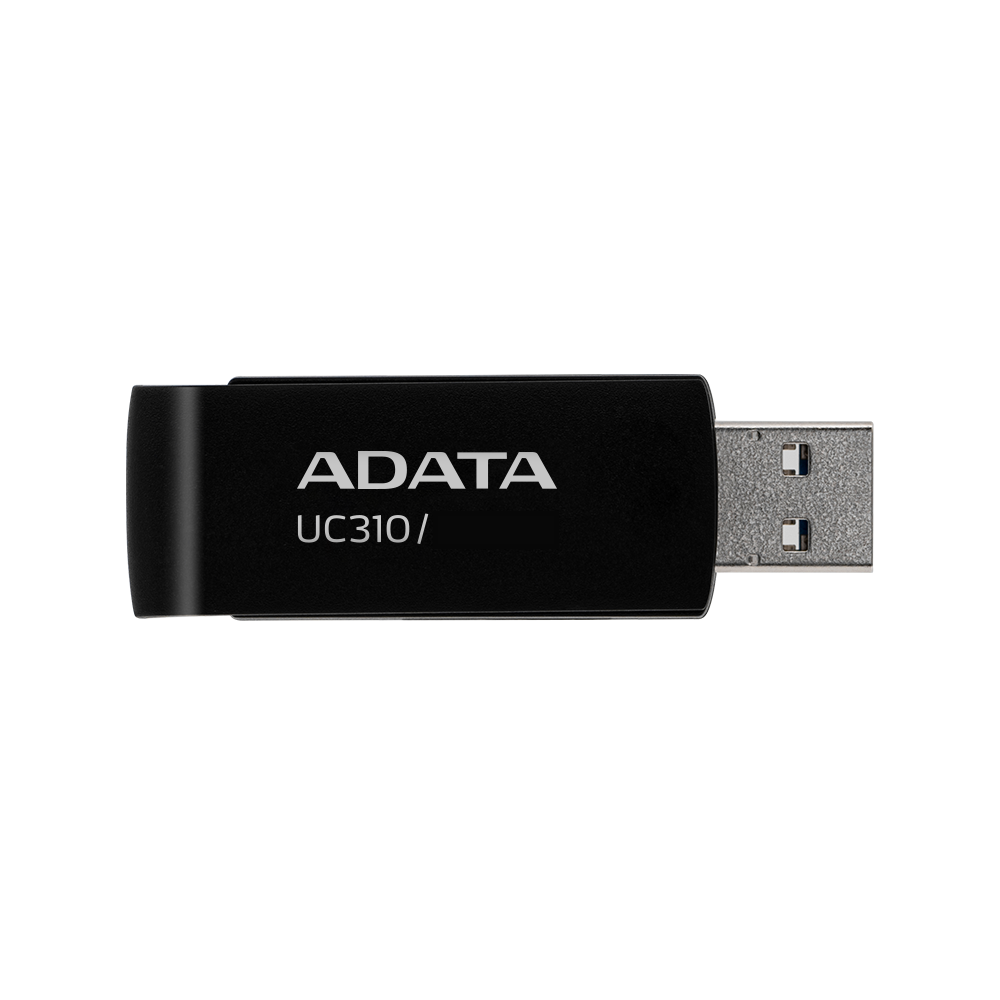 Флеш-память USB ADATA USB 3.2 UC310 64Gb Black (24615)