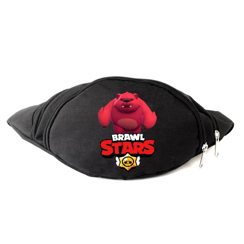 Поясна сумка-бананка Cappuchino toys Brawl Stars Ульта Нити BS-012 Чорний (2064147802)