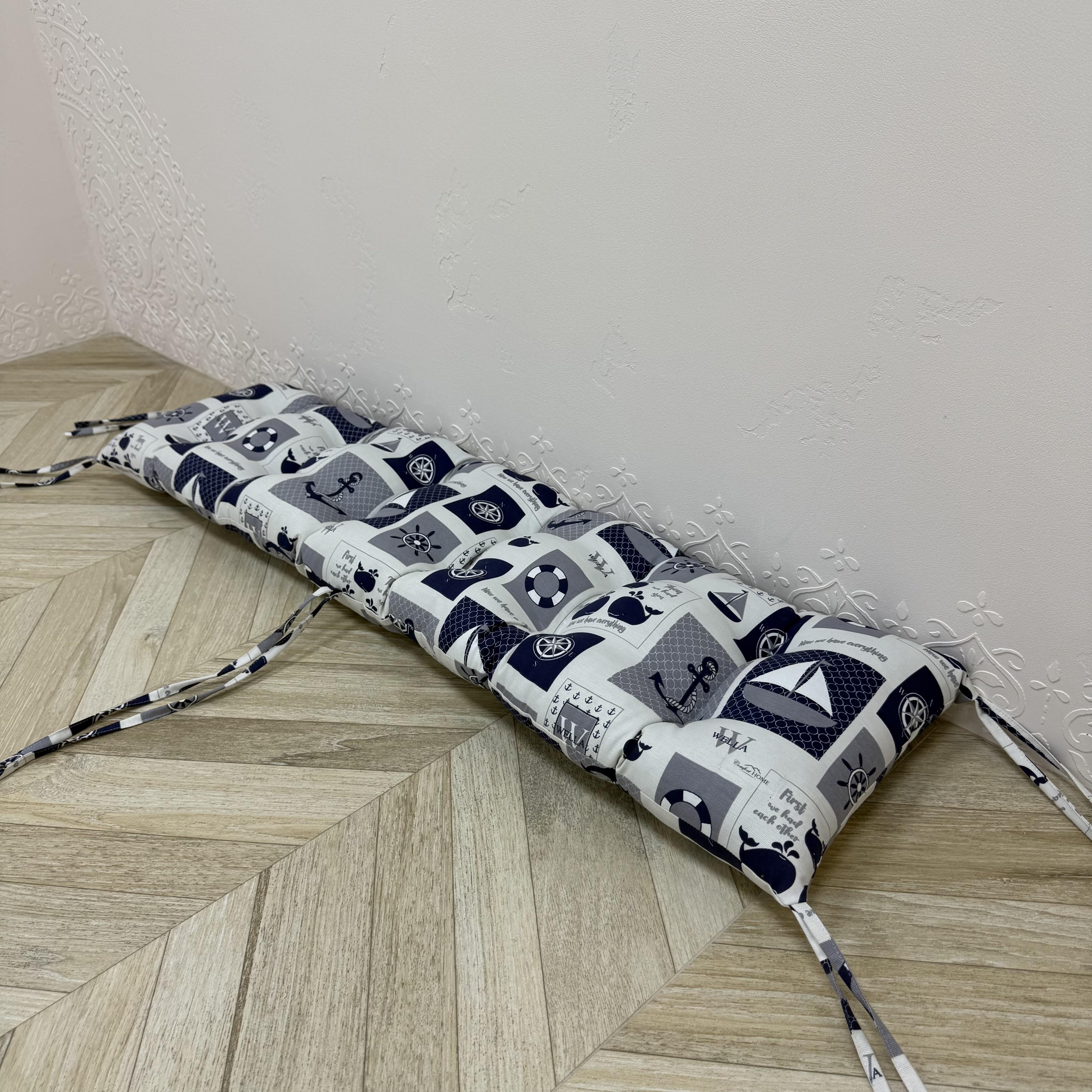 Подушка Comfort Home Sia home на подоконник/каркасы/поддоны/садовая мебель панама 100х50 см