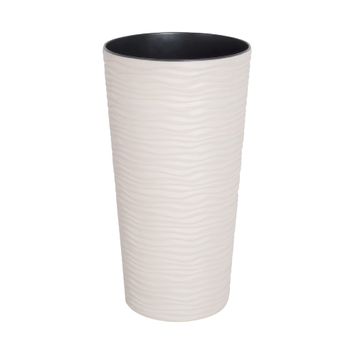 Вазон Алеана Ф'южн 27x51 см Білий троянда (УТ000053323) Вазон Алеана Ф'южн 27x51 см Білий троянда (УТ000053323)