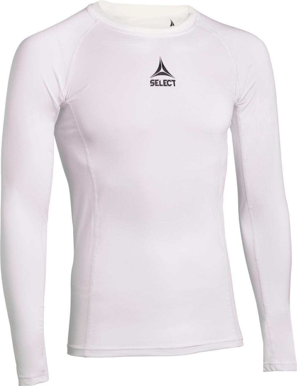 Термофутболка з довгими рукавами Select Baselayer Shirt With Long Sleeves 623540-000 XL Білий