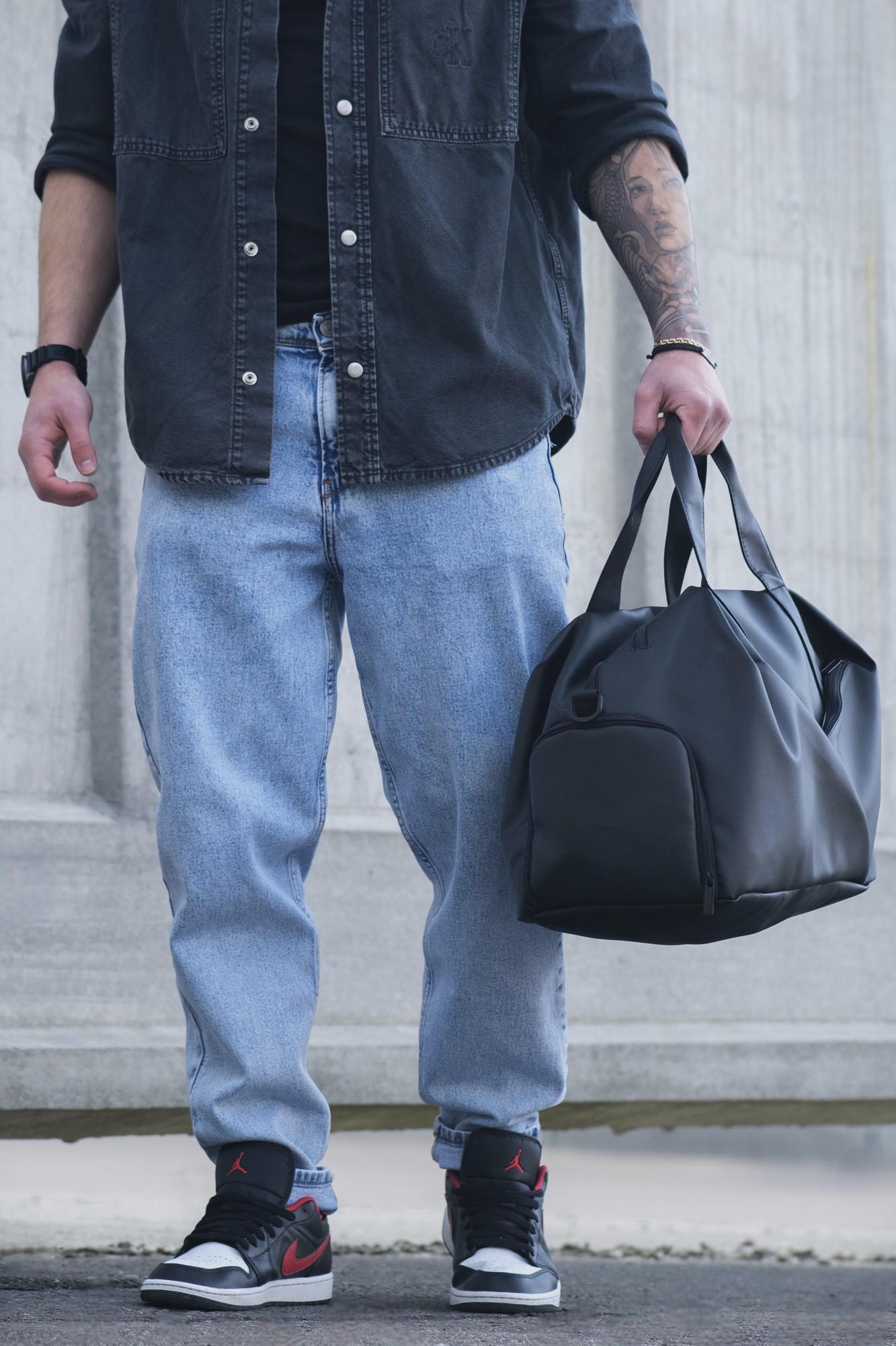 Сумка мужская Without Gym дорожная багажная Black (8049528) - фото 4 Сумка мужская Without Gym дорожная багажная Black (8049528) - фото 4